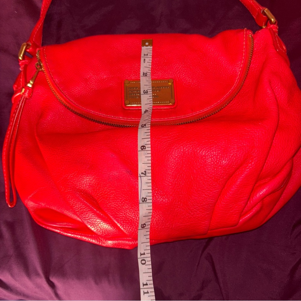 MARC BY MARC JACOBS Classic Q NATASHA Pink Leather Crossbody Purse HandBag Women - Picture 14 of 17